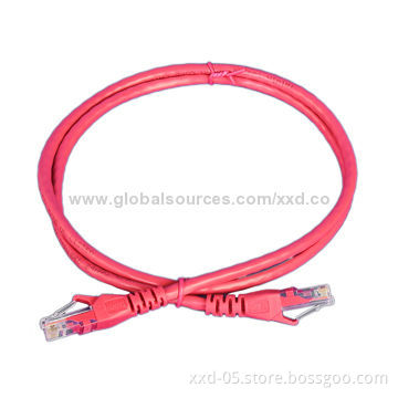 24AWG Bare Copper UTP Cat5e Cable with UL and CSA Marks, Various Colors Available